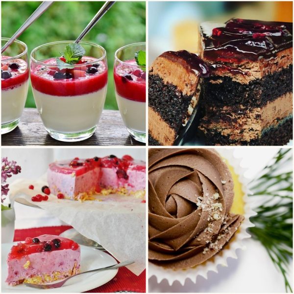 A bundle of all 4 dessert booklets